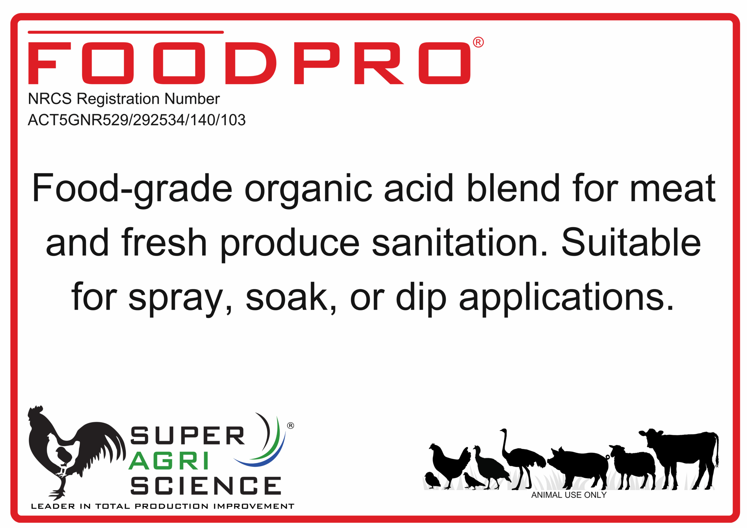 Foodpro<sup>®</sup>