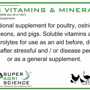 W/S Vitamins and Minerals